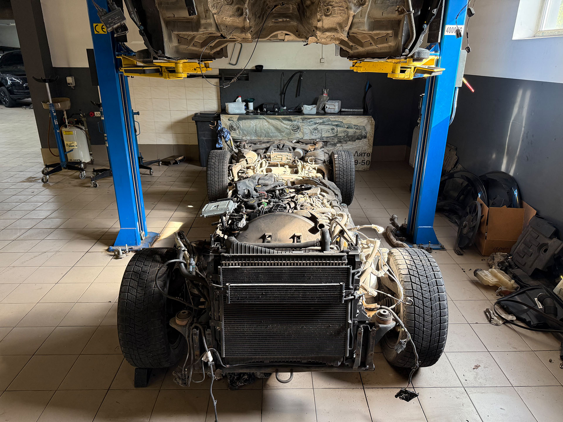 Виход з ладу турбіна на Land Rover - Royal World Service